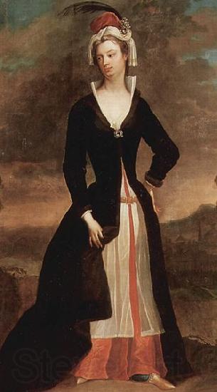 Charles Jervas Portrat der Lady Mary Wortley Montagu